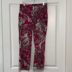 Talbots Paisley pants- perfect